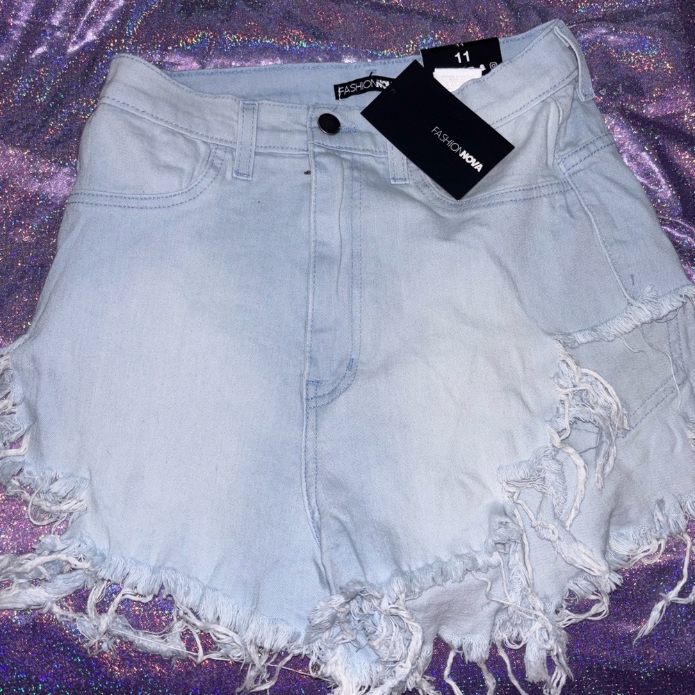 Fashion Nova Ripped Shorts